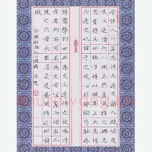 孙兵 硬笔楷书 刘勰文心雕龙节录