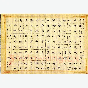 夏勇 硬笔楷书 苏轼词