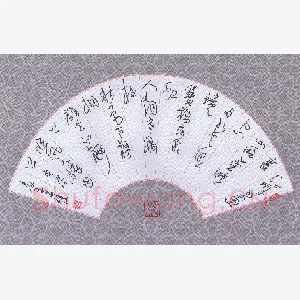 黄镇洋 硬笔草书 李白诗