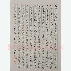 朱玉华 硬笔楷书 孔子格言