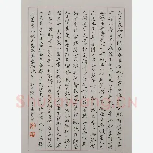 朱玉华 硬笔楷书 孔子格言