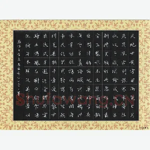 刘湘峰 硬笔楷书 节抄千字文