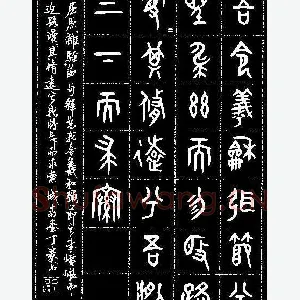 丁宁 硬笔篆书 屈原离骚节句