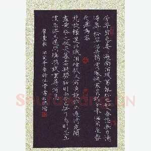 陶诗江 硬笔楷书 帝台春一首
