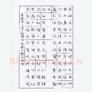 陶诗江 硬笔楷书 王安石词桂枝香