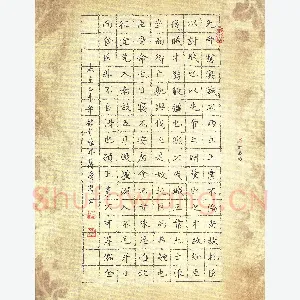 蒋湾湾 硬笔楷书 后出师表节录
