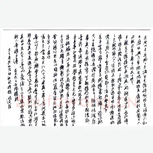 姚建杭 硬笔行草 岳阳楼记