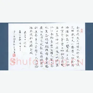 袁茂康 硬笔楷书 西部颂