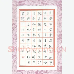 林珍平 硬笔楷书 马廉斋句