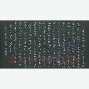 方存双 硬笔楷书 节录兰亭序