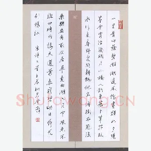 王登峦 硬笔行书 宋词二首