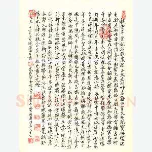 吴望生 硬笔行书 苏轼诗