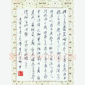 徐光伟 硬笔行草 念奴娇一首