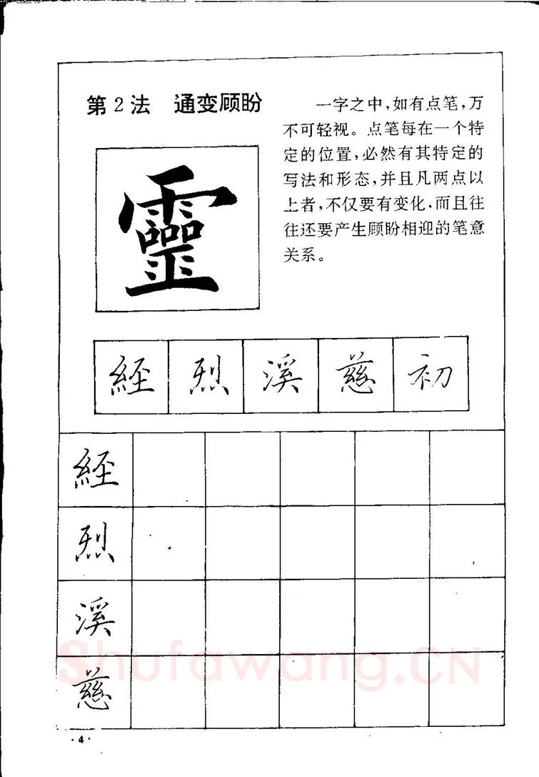 田英章硬笔硬笔字帖,摘自田英章间架结构28法：硬笔楷行卷 字帖