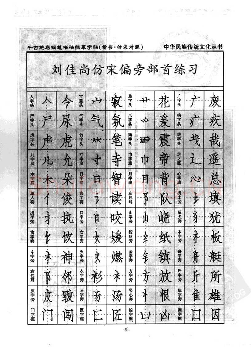 卢中南硬笔楷书字帖,摘自卢中南千古绝句楷书仿宋对照字帖