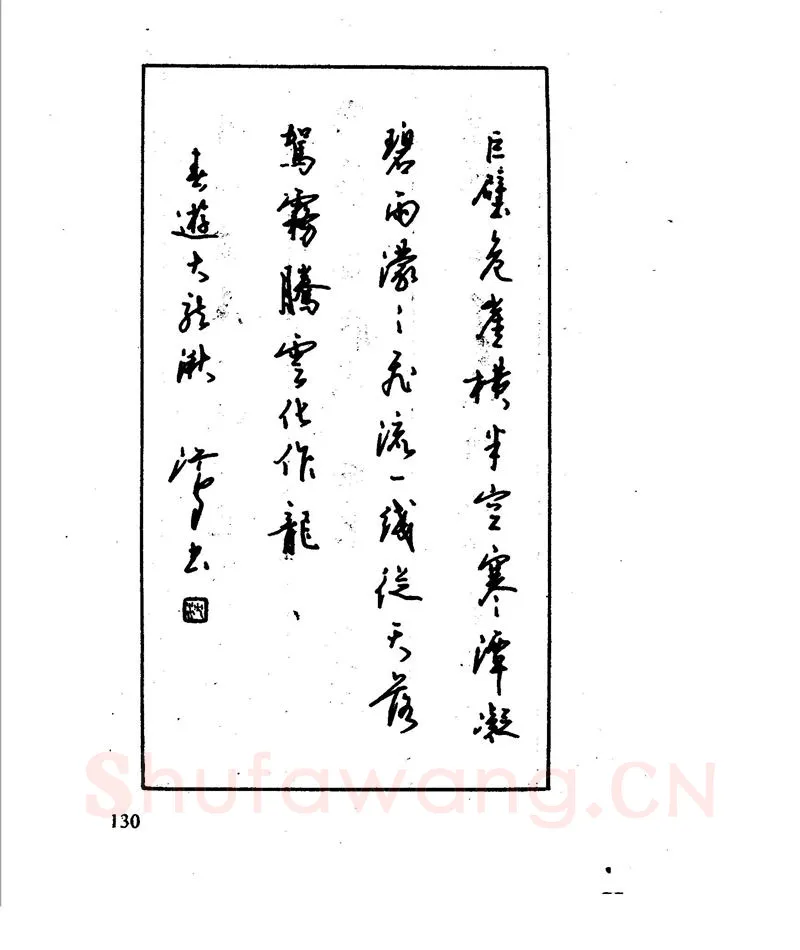 沈鸿根硬笔行书字帖,摘自沈鸿根 江鸟钢笔行书字帖