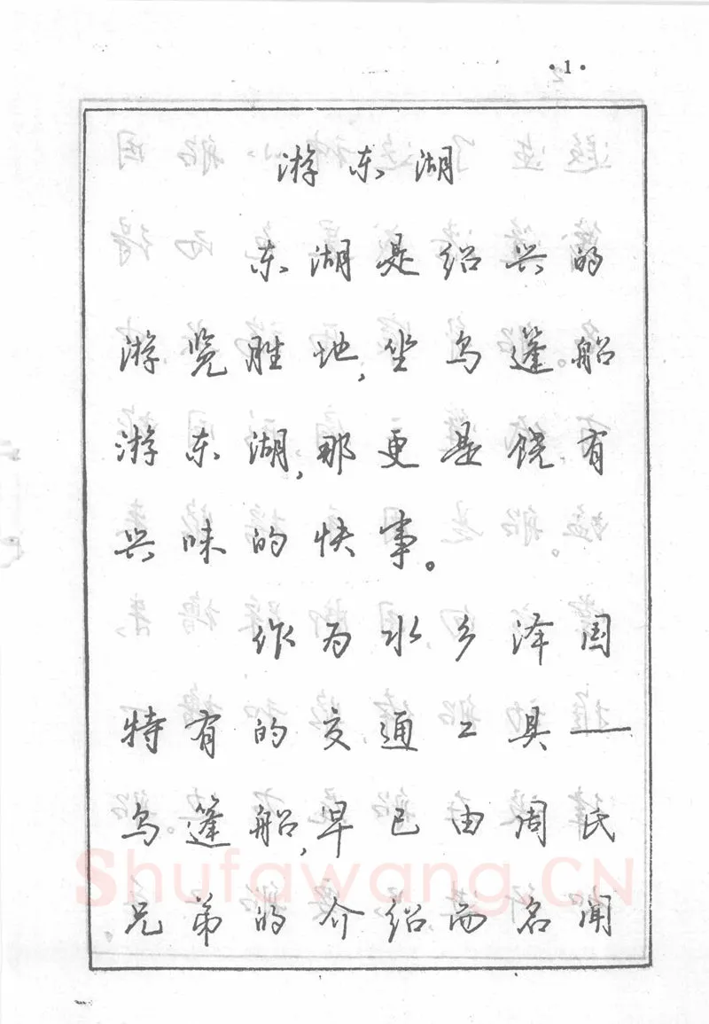 沈鸿根硬笔行书字帖,摘自沈鸿根 (江鸟)《钢笔行书横写字帖》( 完整版 )