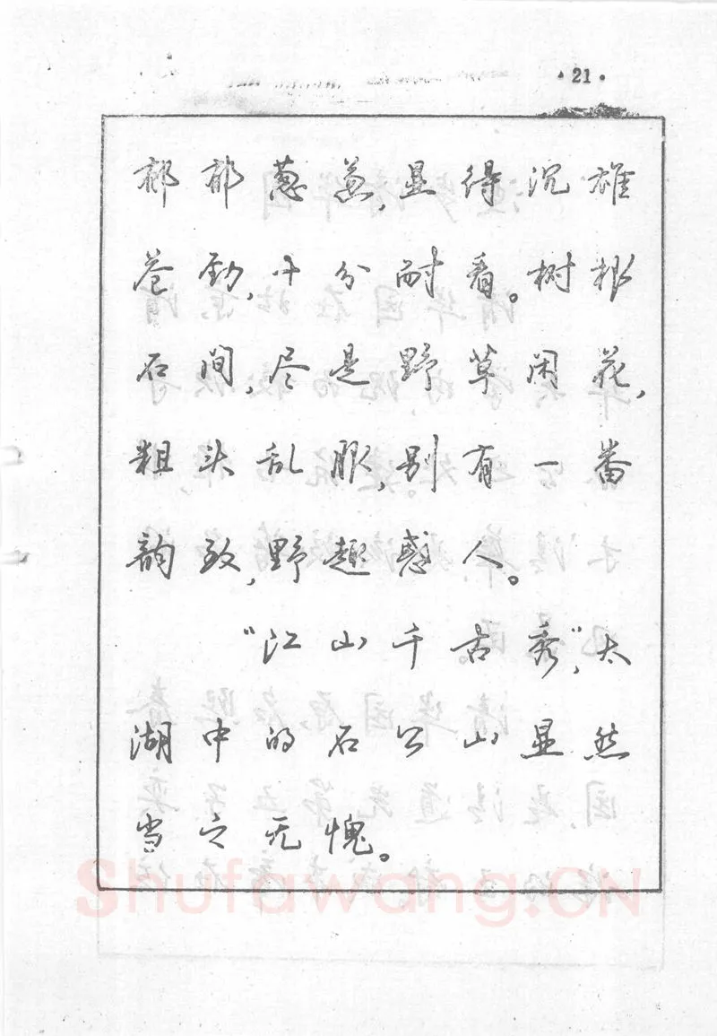 沈鸿根硬笔行书字帖,摘自沈鸿根 (江鸟)《钢笔行书横写字帖》( 完整版 )
