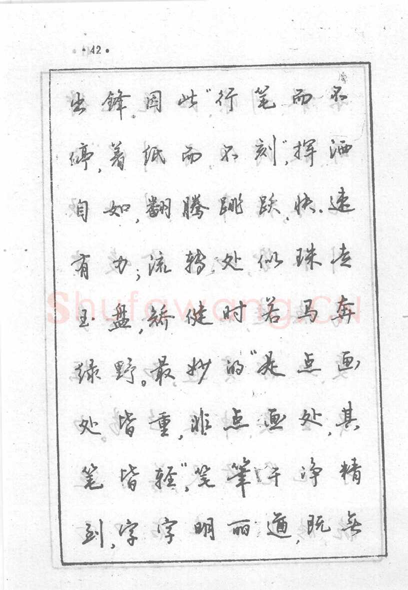 沈鸿根硬笔行书字帖,摘自沈鸿根 (江鸟)《钢笔行书横写字帖》( 完整版 )