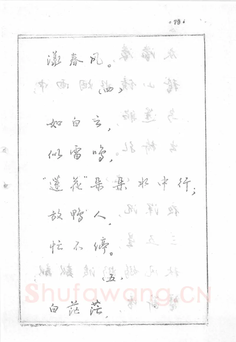 沈鸿根硬笔行书字帖,摘自沈鸿根 (江鸟)《钢笔行书横写字帖》( 完整版 )