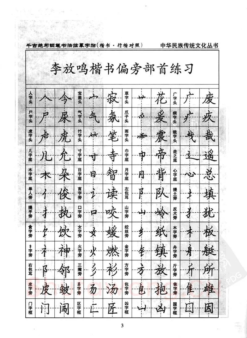 吴玉生硬笔硬笔字帖,摘自吴玉生 钢笔书法临摹字帖 千古绝句楷书行楷