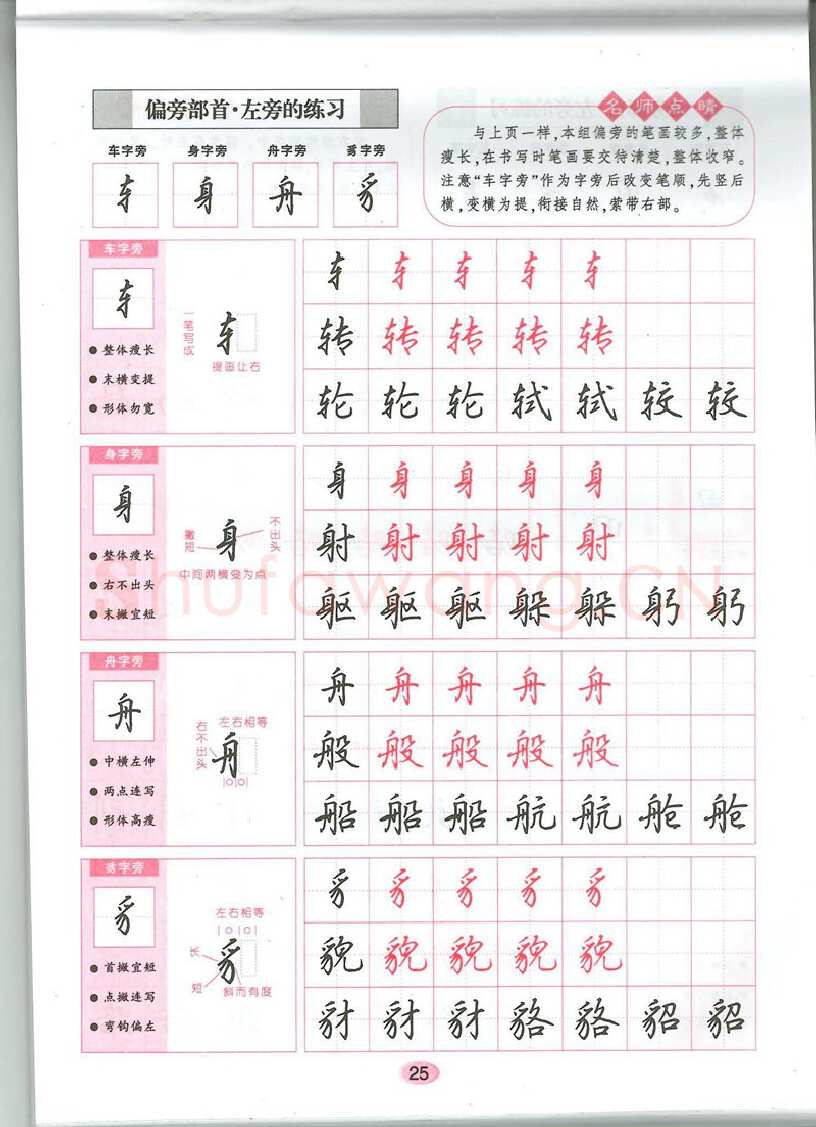 吴玉生硬笔硬笔字帖,摘自吴玉生无师自通学书法行楷字帖