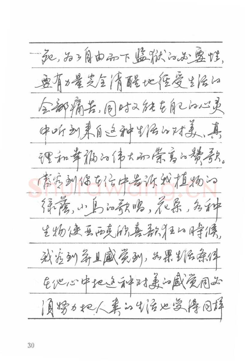 吴玉生硬笔楷书字帖,摘自吴玉生田英章情书钢笔字帖