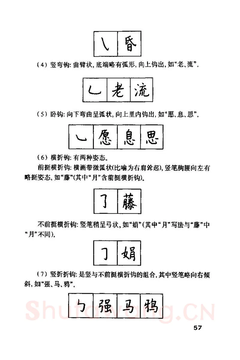 钱沛云硬笔楷书字帖,摘自钱沛云 硬笔书法技巧 字帖