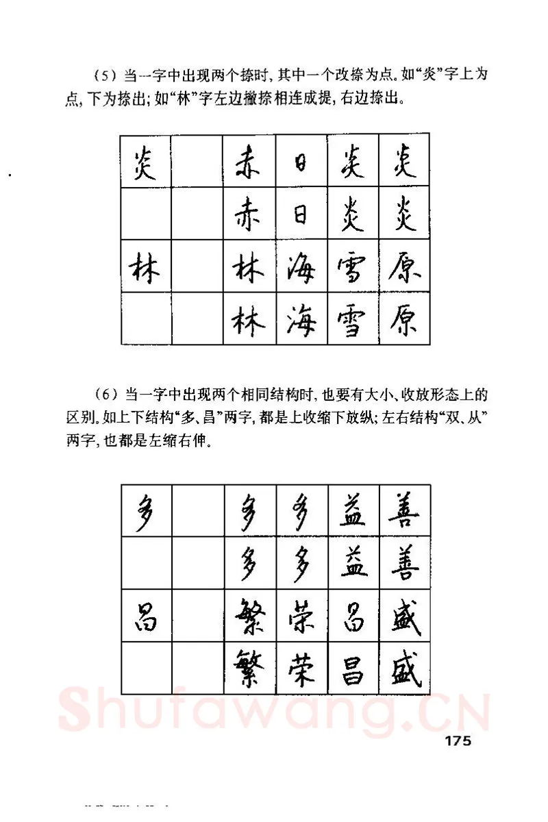 钱沛云硬笔楷书字帖,摘自钱沛云 硬笔书法技巧 字帖