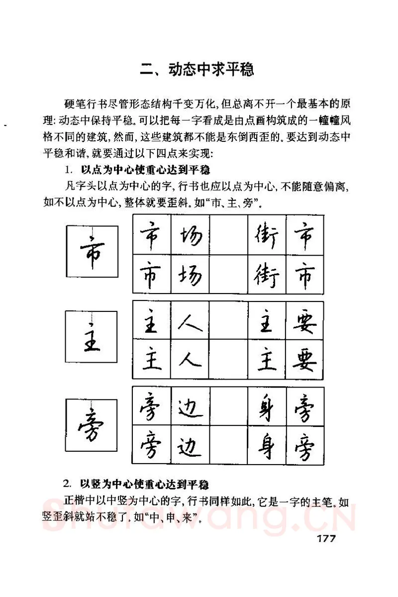 钱沛云硬笔楷书字帖,摘自钱沛云 硬笔书法技巧 字帖