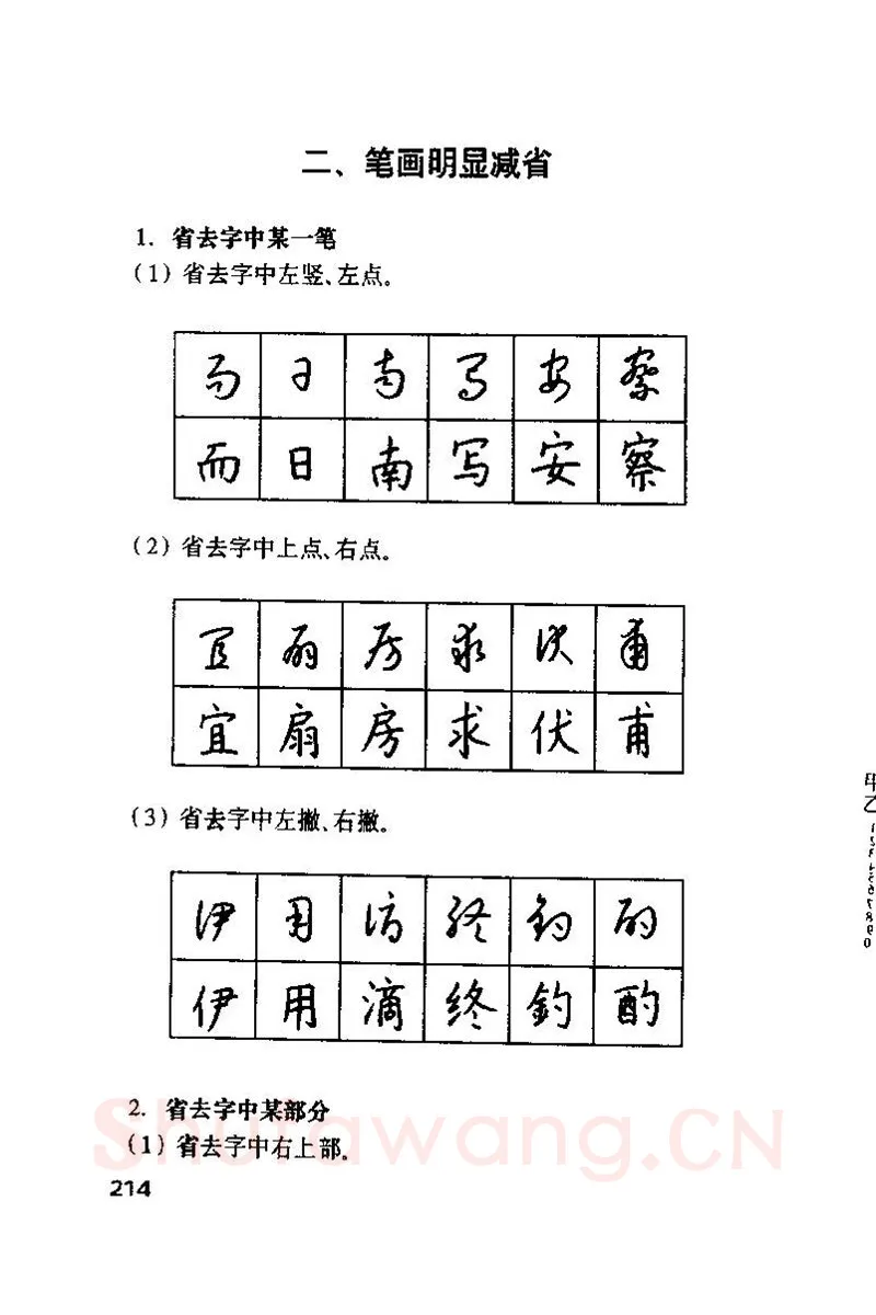 钱沛云硬笔楷书字帖,摘自钱沛云 硬笔书法技巧 字帖