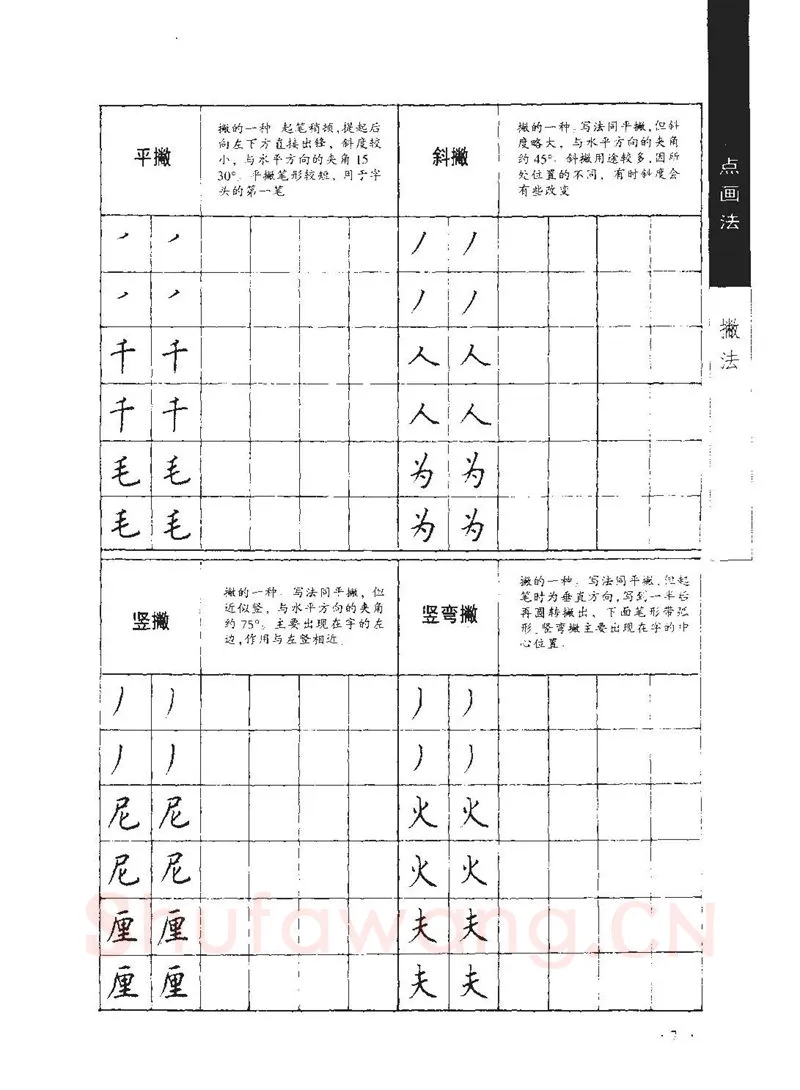 顾仲安硬笔行书字帖,摘自顾仲安《学生规范钢笔正楷等级达标训练》