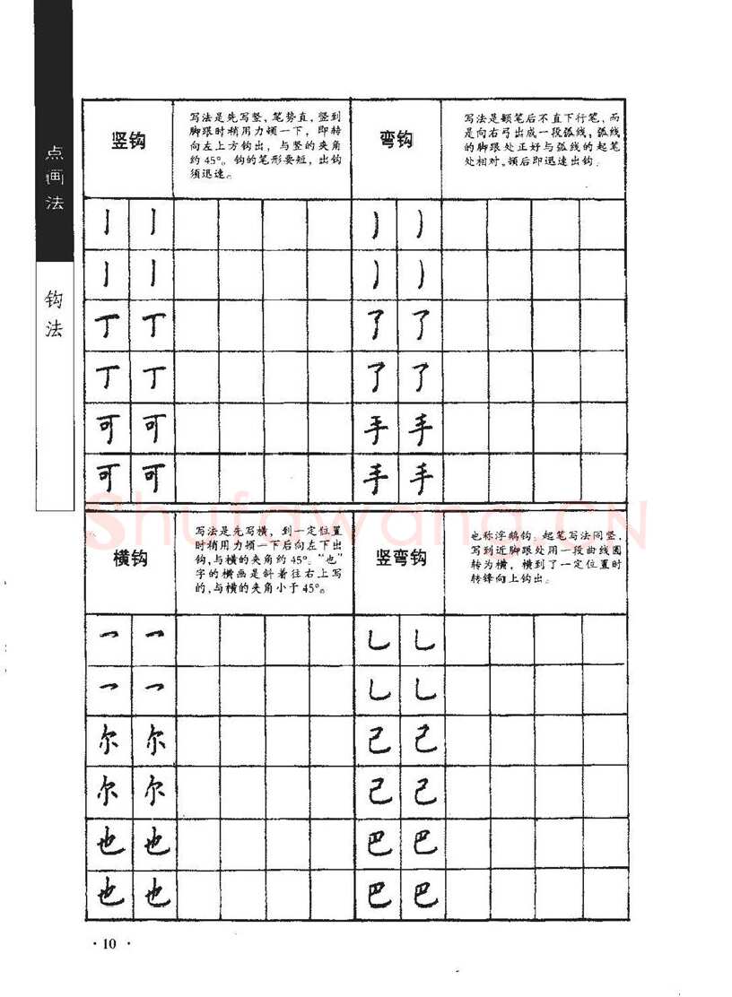 顾仲安硬笔行书字帖,摘自顾仲安《学生规范钢笔正楷等级达标训练》