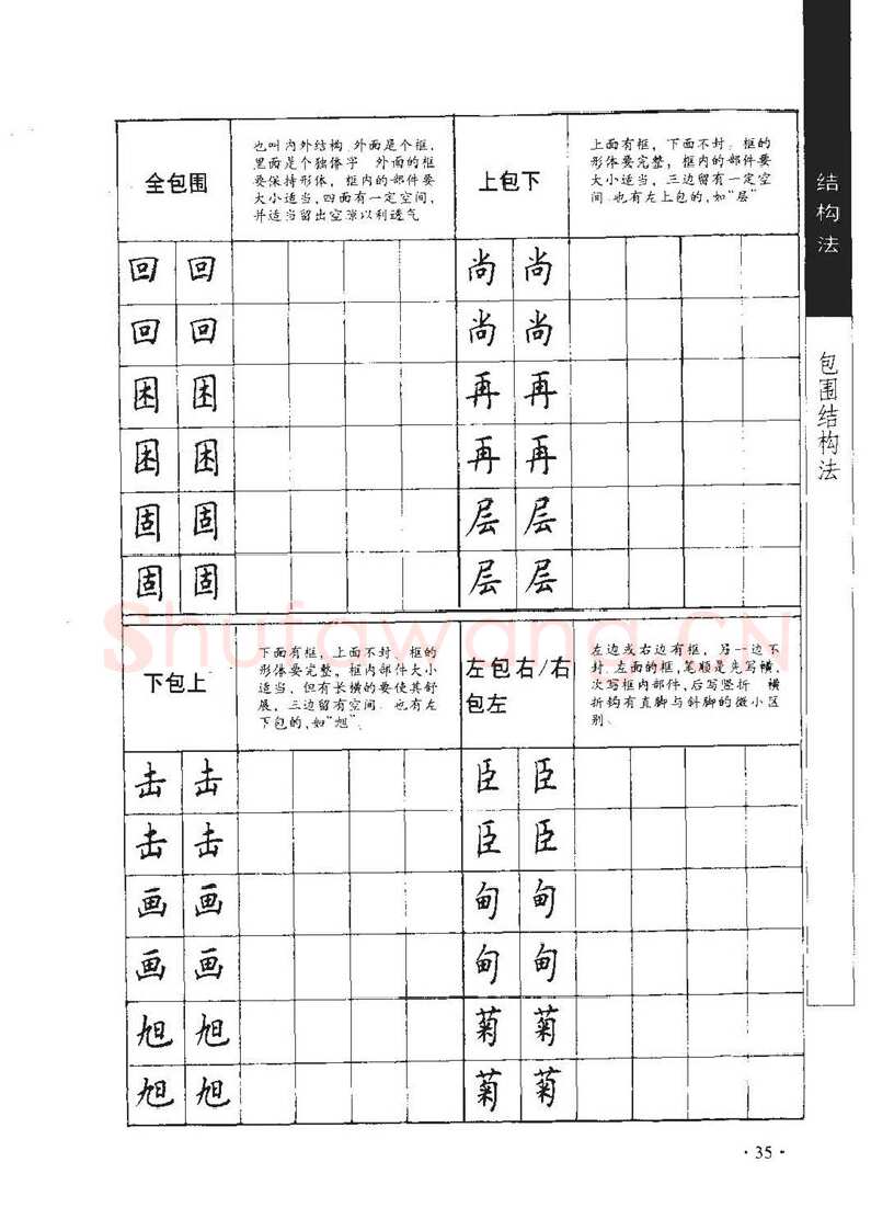 顾仲安硬笔行书字帖,摘自顾仲安《学生规范钢笔正楷等级达标训练》