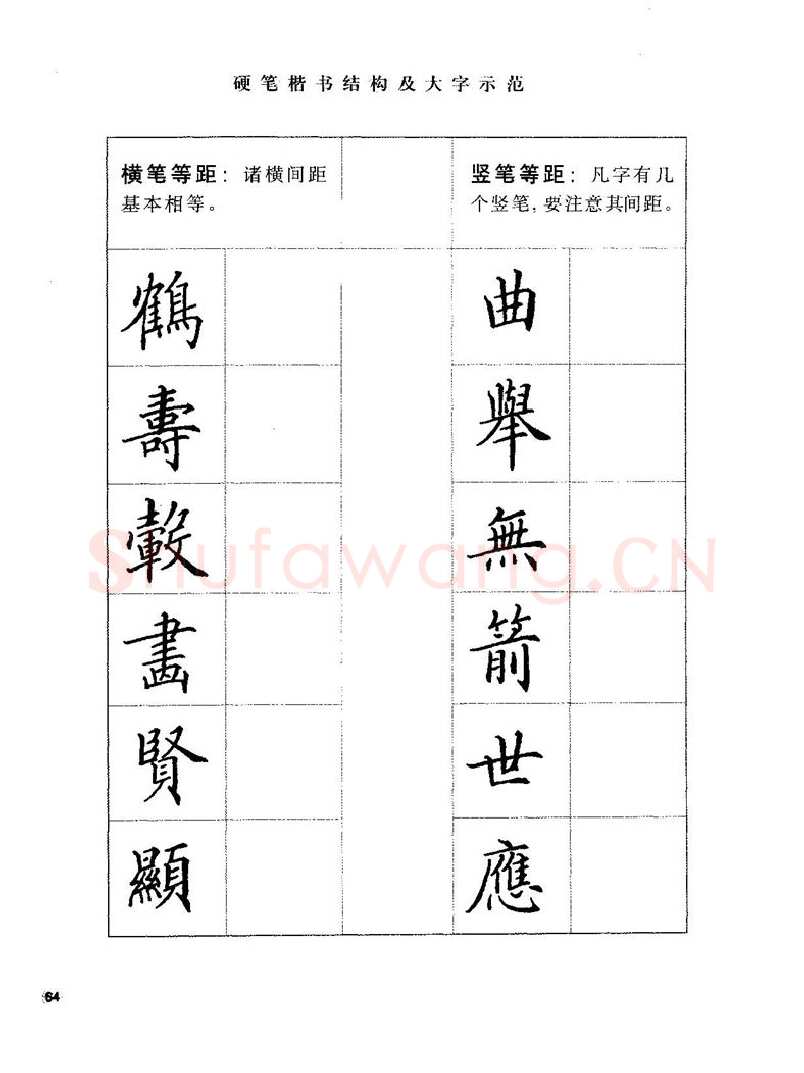 田英章硬笔楷书字帖,摘自田英章硬笔楷书标准教程字帖