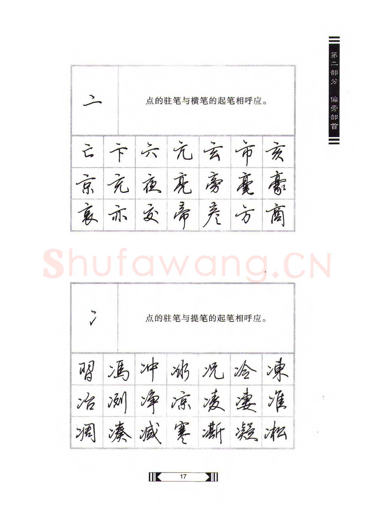 田英章硬笔行书字帖,摘自田英章硬笔行书标准教程（完整版）字帖