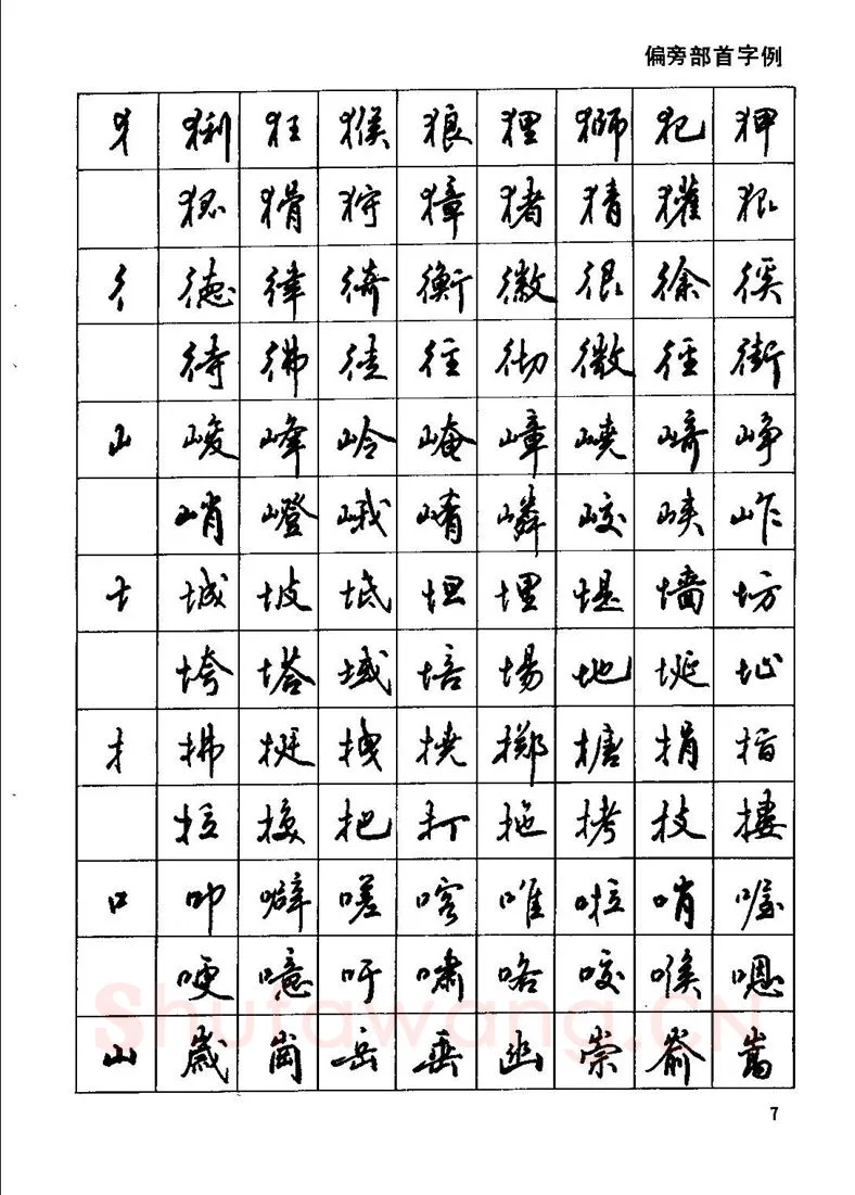 田英章硬笔行书字帖,摘自田英章钢笔行书实用技法字帖