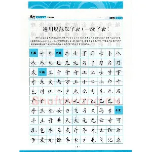 荆霄鹏正楷7000字 字帖