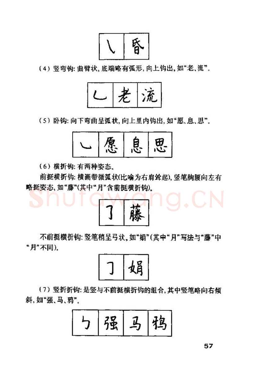 钱沛云硬笔楷书字帖,摘自钱沛云 硬笔书法技巧 字帖