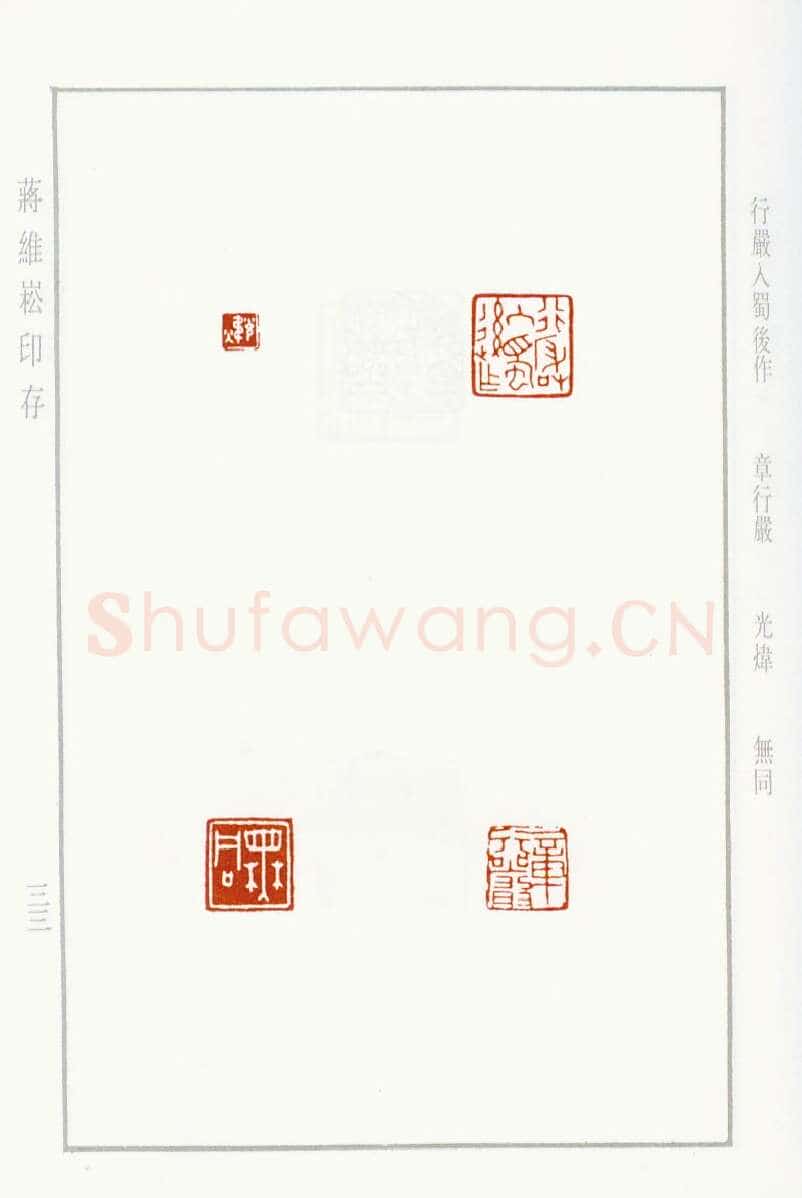 当代篆刻家(蒋维崧)人物介绍及篆刻作品欣赏