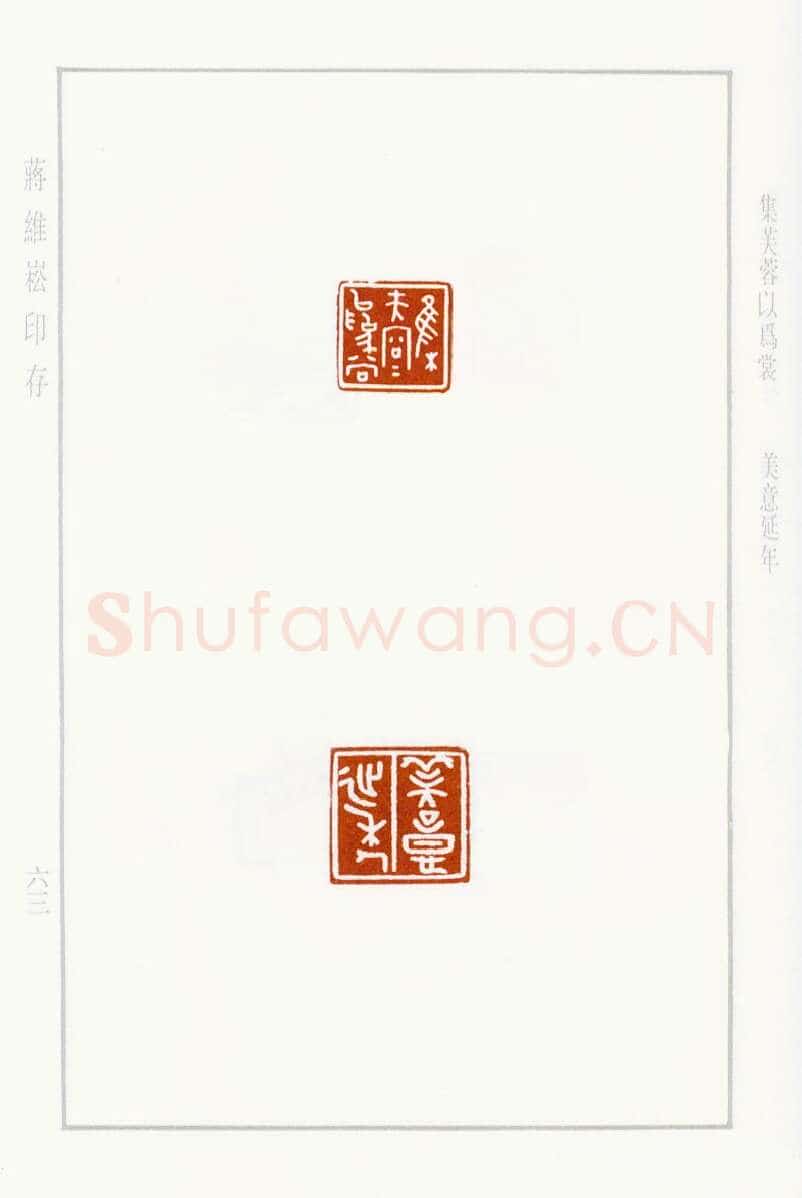当代篆刻家(蒋维崧)人物介绍及篆刻作品欣赏