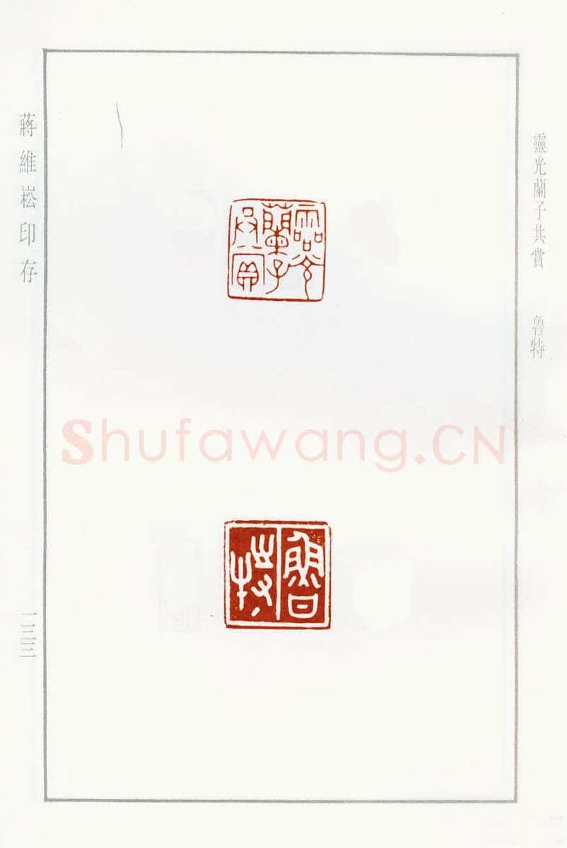 当代篆刻家(蒋维崧)人物介绍及篆刻作品欣赏