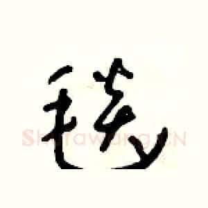 毯