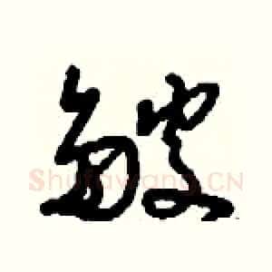 皴