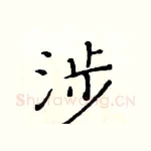 涉