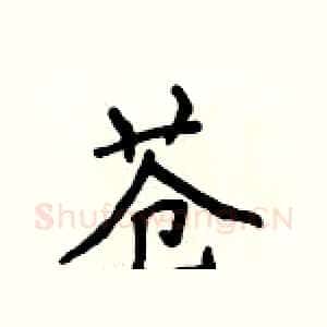苍