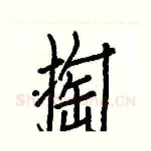 掏