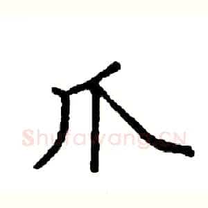 爪