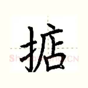 掂