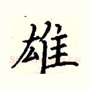 雄